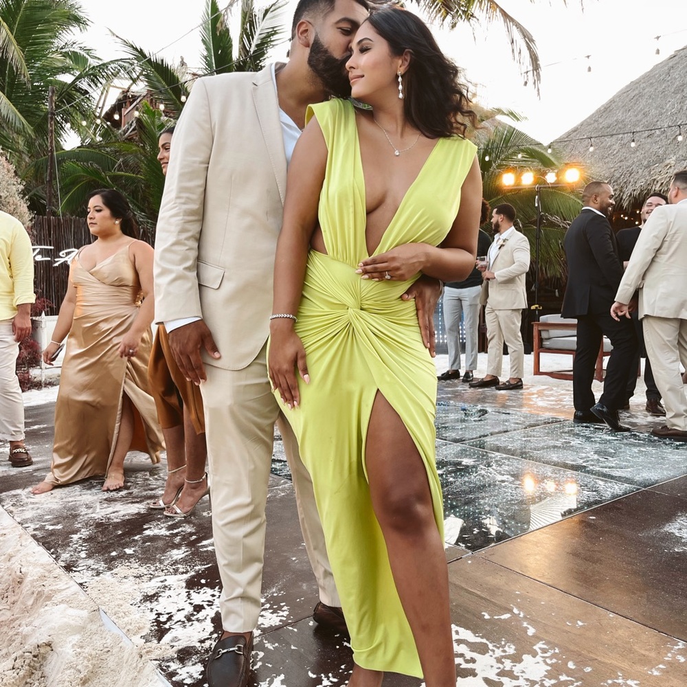 Baobab Mia Dress in Light Pistachio